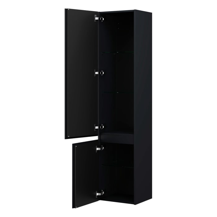 burgbad Lin20 Hochschrank 40 x 34,5 cm, mit 2 Türen, links