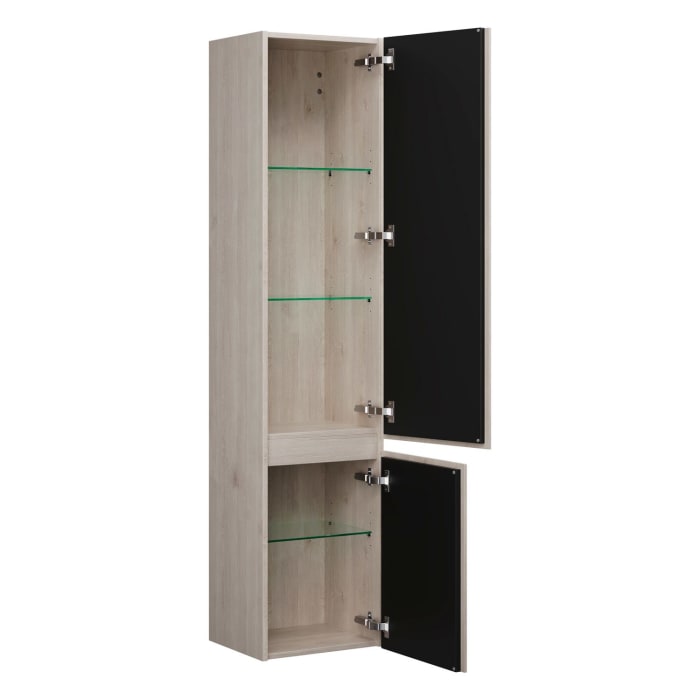 burgbad Lin20 Hochschrank 40 x 34,5 cm, mit 2 Türen, rechts