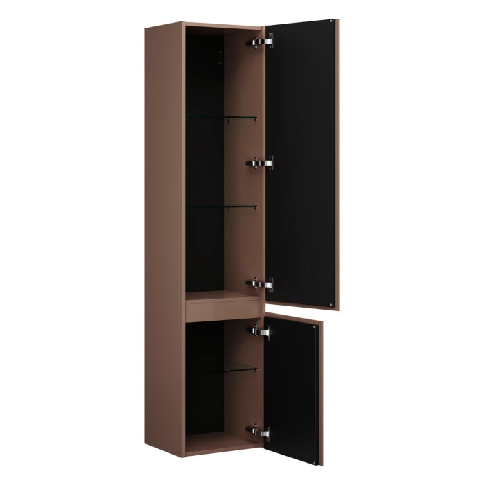 burgbad Lin20 Hochschrank 40 x 34,5 cm, mit 2 Türen, rechts