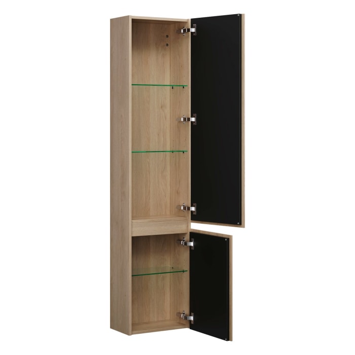 burgbad Lin20 Hochschrank 40 x 24,5 cm, mit 2 Türen, rechts