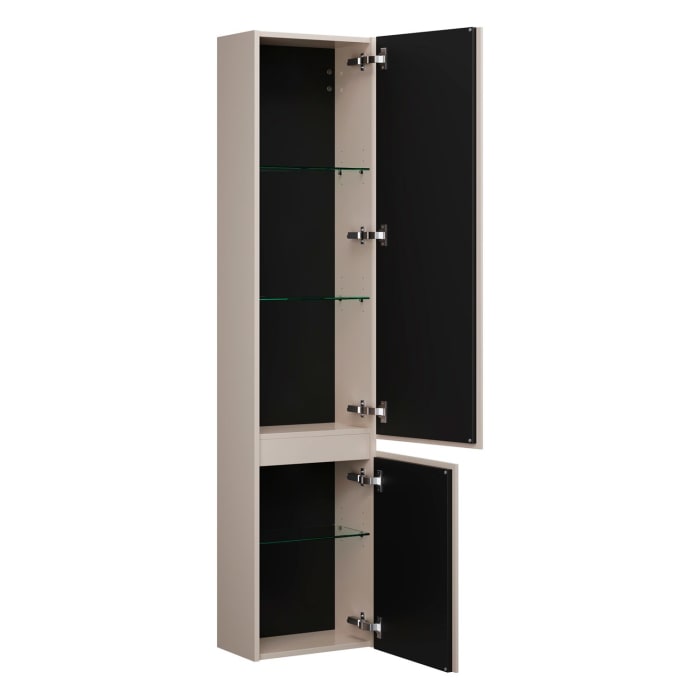 burgbad Lin20 Hochschrank 40 x 24,5 cm, mit 2 Türen, rechts