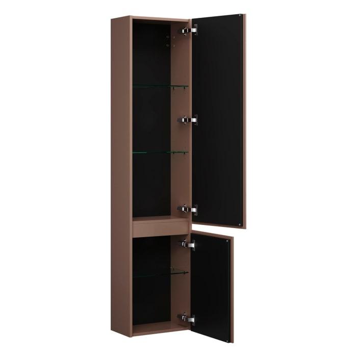 burgbad Lin20 Hochschrank 40 x 24,5 cm, mit 2 Türen, rechts