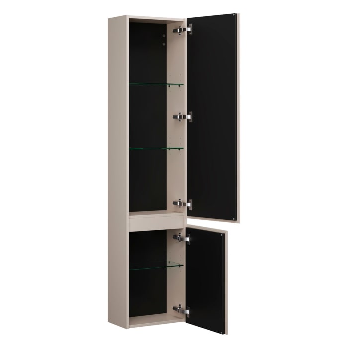 burgbad Lin20 Hochschrank 40 x 24,5 cm, mit 2 Türen, rechts