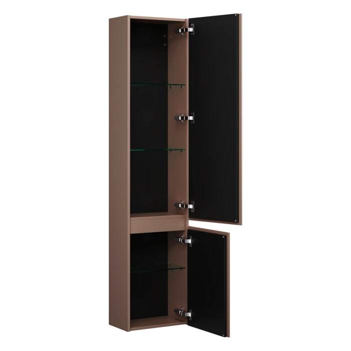 burgbad Lin20 Hochschrank 40 x 24,5 cm, mit 2 Türen, rechts