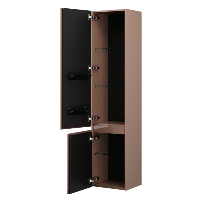 burgbad Lin20 Hochschrank 40 x 34,5 cm, mit 2 Türen, links