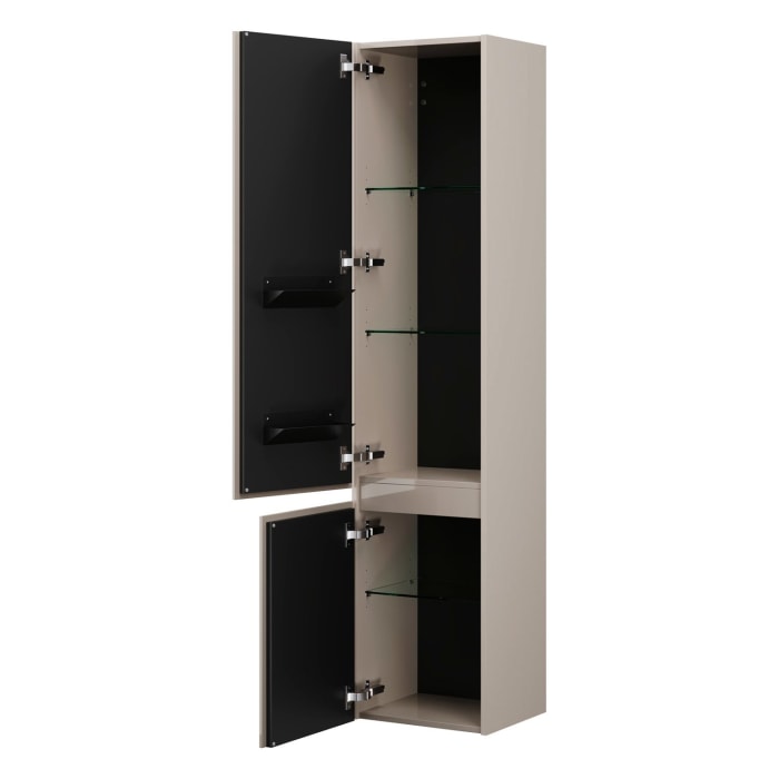 burgbad Lin20 Hochschrank 40 x 34,5 cm, mit 2 Türen, links