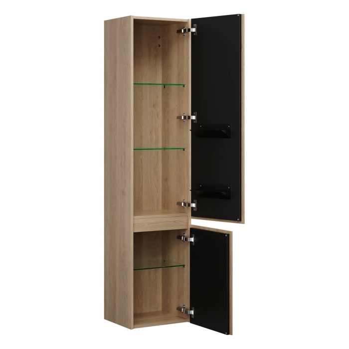 burgbad Lin20 Hochschrank 40 x 34,5 cm, mit 2 Türen, rechts