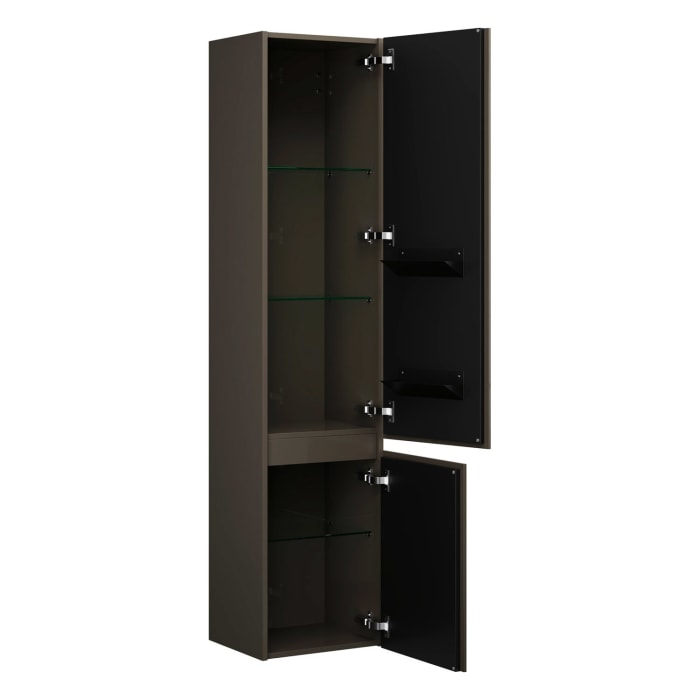 burgbad Lin20 Hochschrank 40 x 34,5 cm, mit 2 Türen, rechts