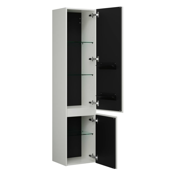 burgbad Lin20 Hochschrank 40 x 34,5 cm, mit 2 Türen, rechts