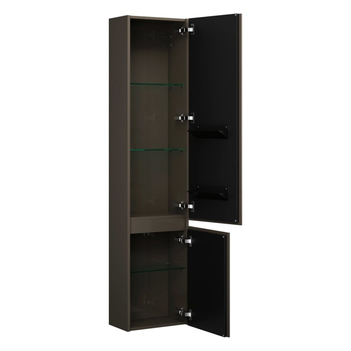 burgbad Lin20 Hochschrank 40 x 34,5 cm, mit 2 Türen, rechts