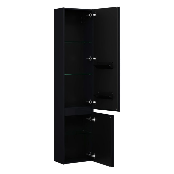 burgbad Lin20 Hochschrank 40 x 34,5 cm, mit 2 Türen, rechts