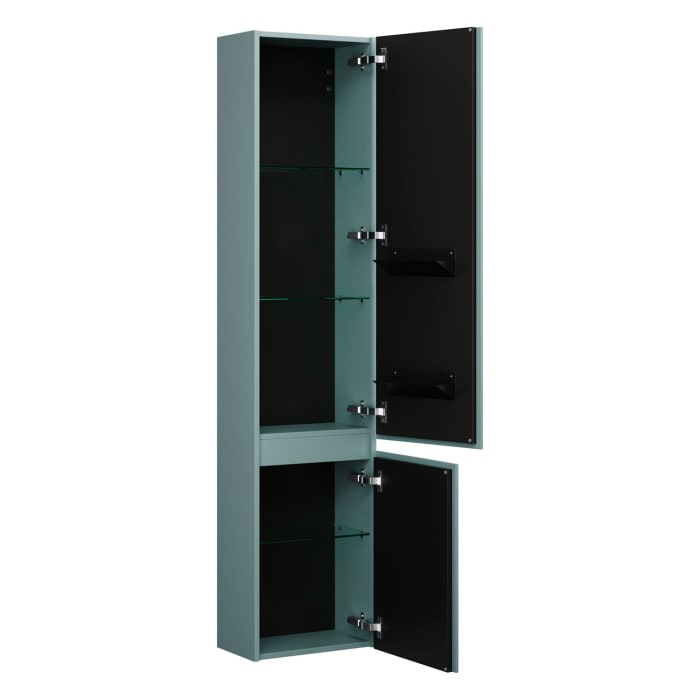 burgbad Lin20 Hochschrank 40 x 24,5 cm, mit 2 Türen, rechts