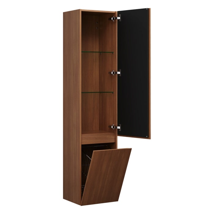 burgbad Lin20 Hochschrank 40 x 34,5 cm, mit 1 Tür, rechts
