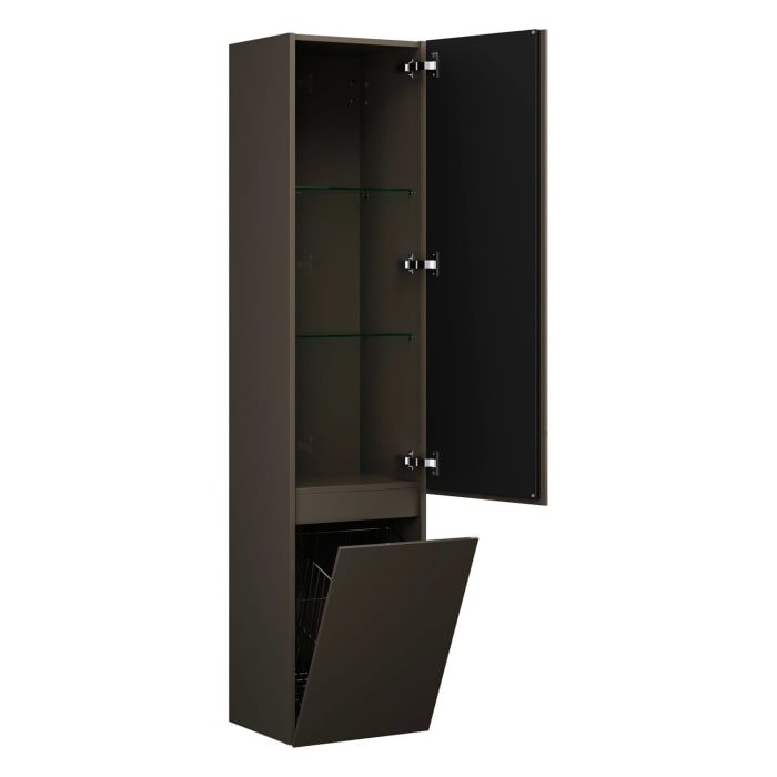 burgbad Lin20 Hochschrank 40 x 34,5 cm, mit 1 Tür, rechts