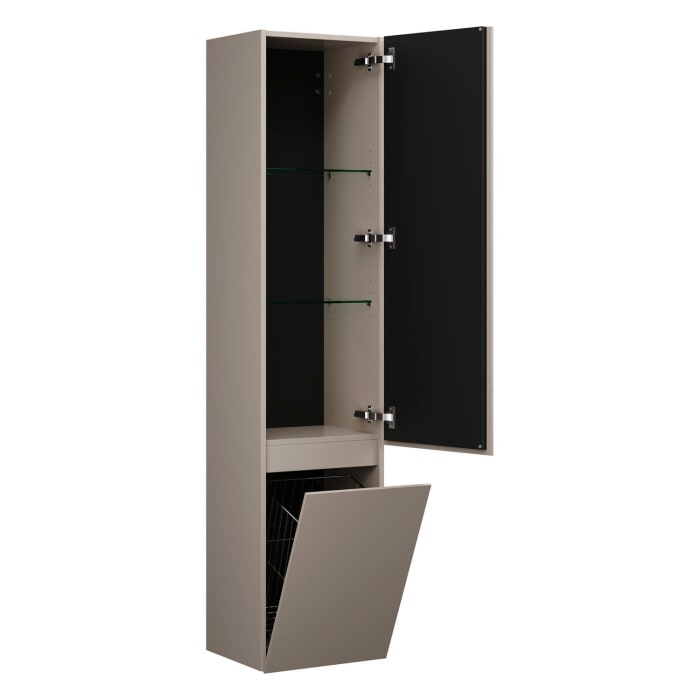 burgbad Lin20 Hochschrank 40 x 34,5 cm, mit 1 Tür, rechts