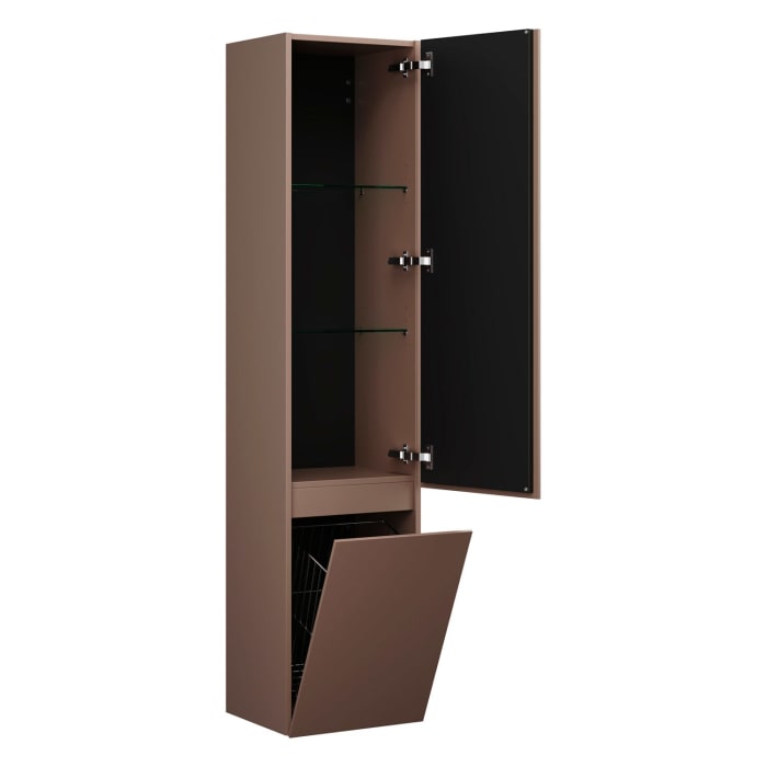 burgbad Lin20 Hochschrank 40 x 34,5 cm, mit 1 Tür, rechts