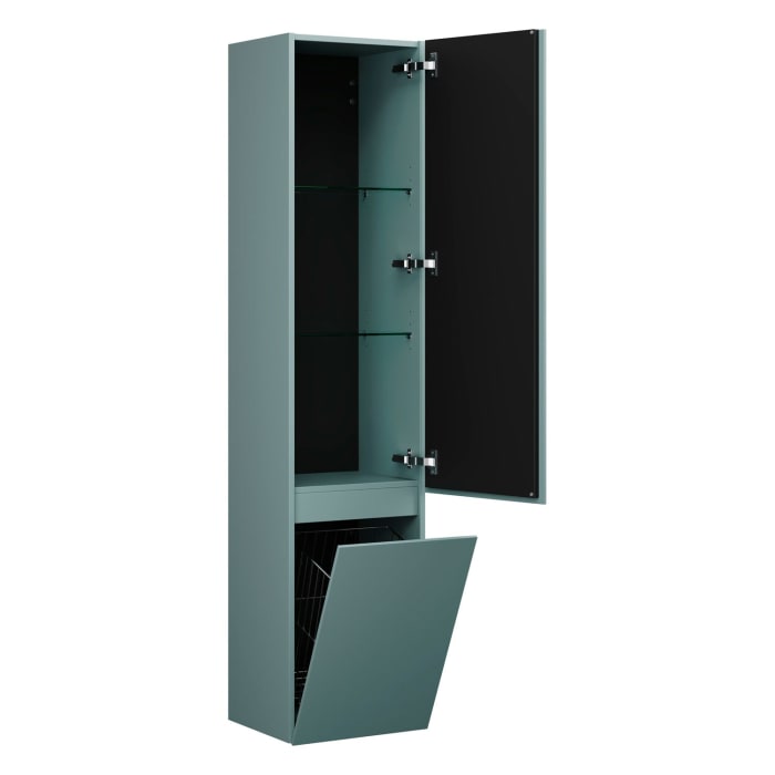 burgbad Lin20 Hochschrank 40 x 34,5 cm, mit 1 Tür, rechts