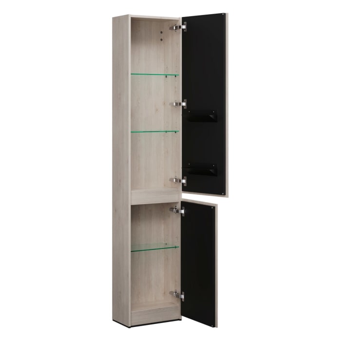 burgbad Lin20 Hochschrank 40 x 24,5 cm, mit 2 Türen, rechts