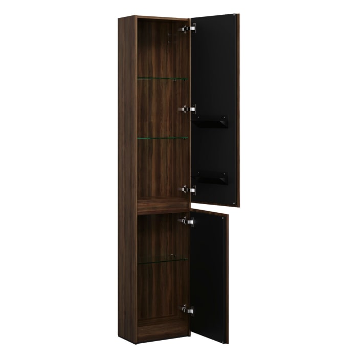 burgbad Lin20 Hochschrank 40 x 24,5 cm, mit 2 Türen, rechts
