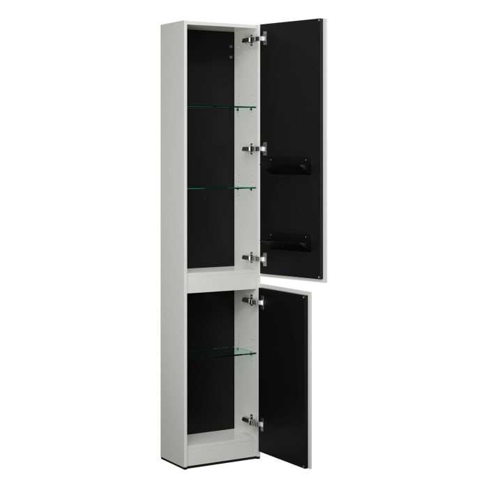 burgbad Lin20 Hochschrank 40 x 34,5 cm, mit 2 Türen, rechts