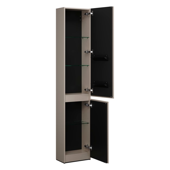 burgbad Lin20 Hochschrank 40 x 34,5 cm, mit 2 Türen, rechts