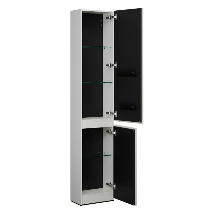 burgbad Lin20 Hochschrank 40 x 34,5 cm, mit 2 Türen, rechts