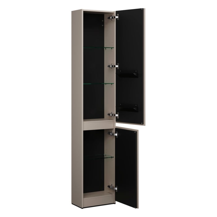 burgbad Lin20 Hochschrank 40 x 34,5 cm, mit 2 Türen, rechts