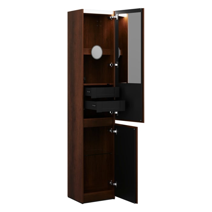 burgbad Lin20 Hochschrank 40 x 34,5 cm, mit 2 Türen, rechts