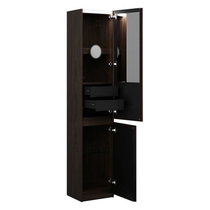 burgbad Lin20 Hochschrank 40 x 34,5 cm, mit 2 Türen, rechts