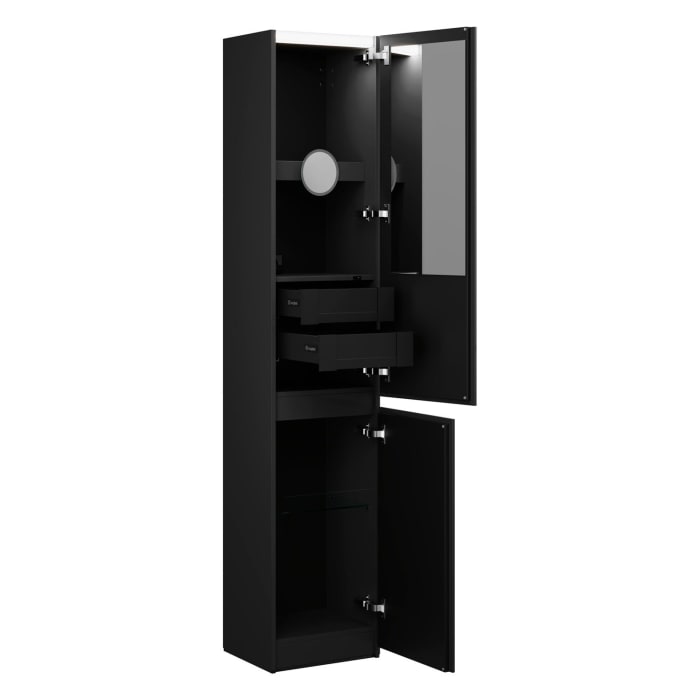 burgbad Lin20 Hochschrank 40 x 34,5 cm, mit 2 Türen, rechts