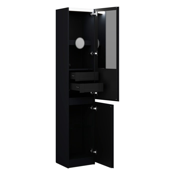 burgbad Lin20 Hochschrank 40 x 34,5 cm, mit 2 Türen, rechts