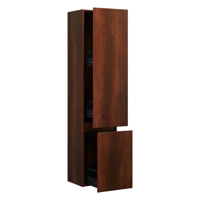 burgbad Lin20 Apothekerschrank 40 x 34,5 cm, mit 2 Auszügen