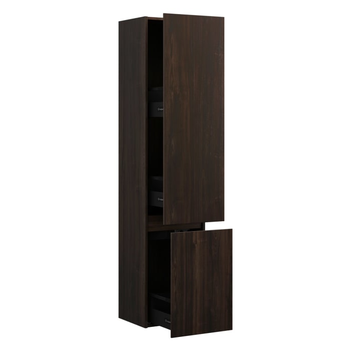 burgbad Lin20 Apothekerschrank 40 x 34,5 cm, mit 2 Auszügen