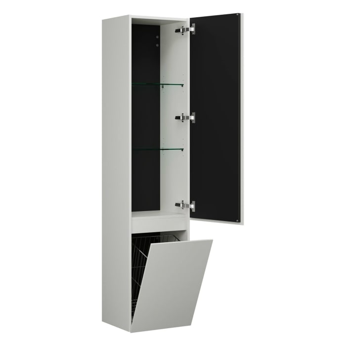 burgbad Lin20 Hochschrank 40 x 34,5 cm, mit 1 Tür, rechts