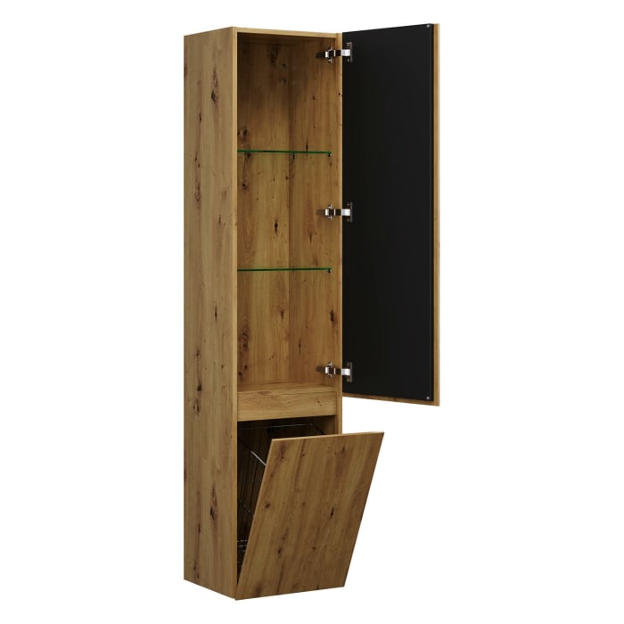 burgbad Lin20 Hochschrank 40 x 34,5 cm, mit 1 Tür, rechts
