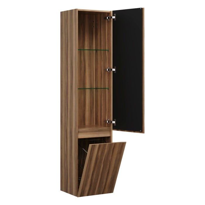 burgbad Lin20 Hochschrank 40 x 34,5 cm, mit 1 Tür, rechts