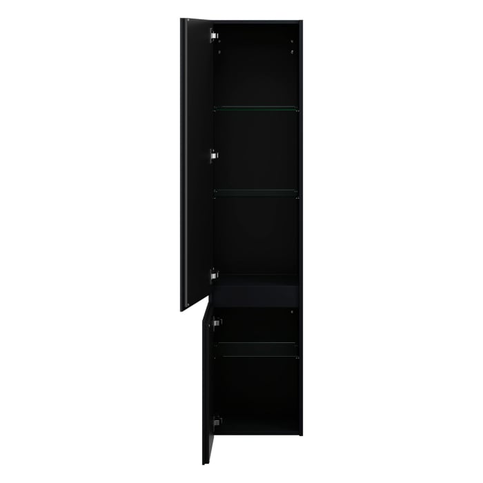 burgbad Lin20 Hochschrank 40 x 34,5 cm, mit 2 Türen, links