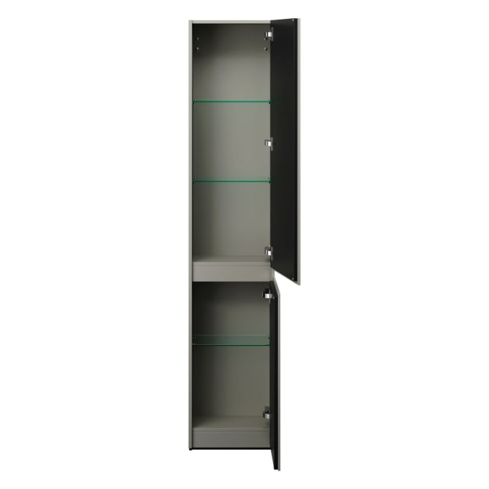 burgbad Lin20 Hochschrank 40 x 24,5 cm mit 2 Türen, rechts