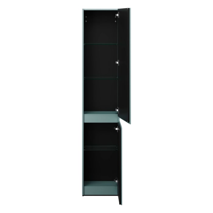 burgbad Lin20 Hochschrank 40 x 24,5 cm mit 2 Türen, rechts