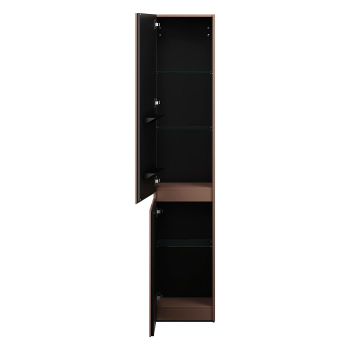 burgbad Lin20 Hochschrank 40 x 34,5 cm, mit 2 Türen, links