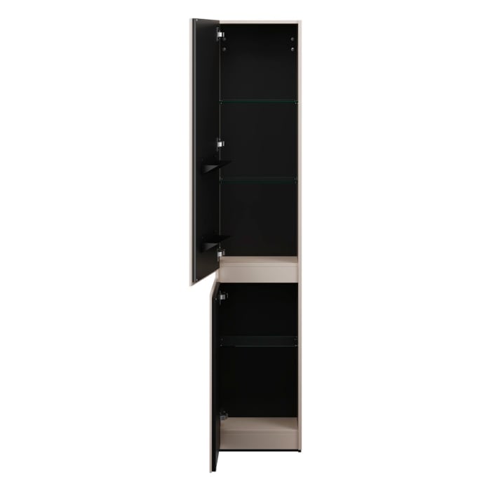 burgbad Lin20 Hochschrank 40 x 34,5 cm, mit 2 Türen, links