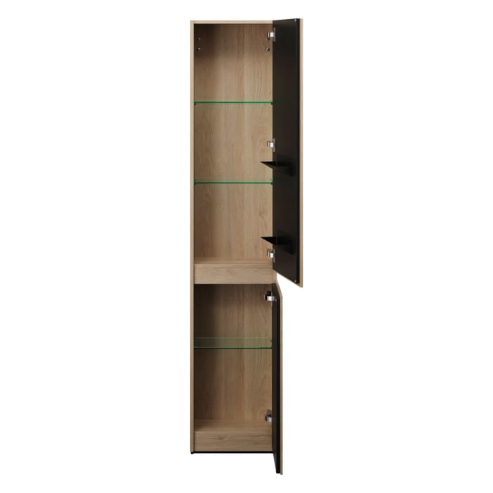 burgbad Lin20 Hochschrank 40 x 24,5 cm, mit 2 Türen, rechts