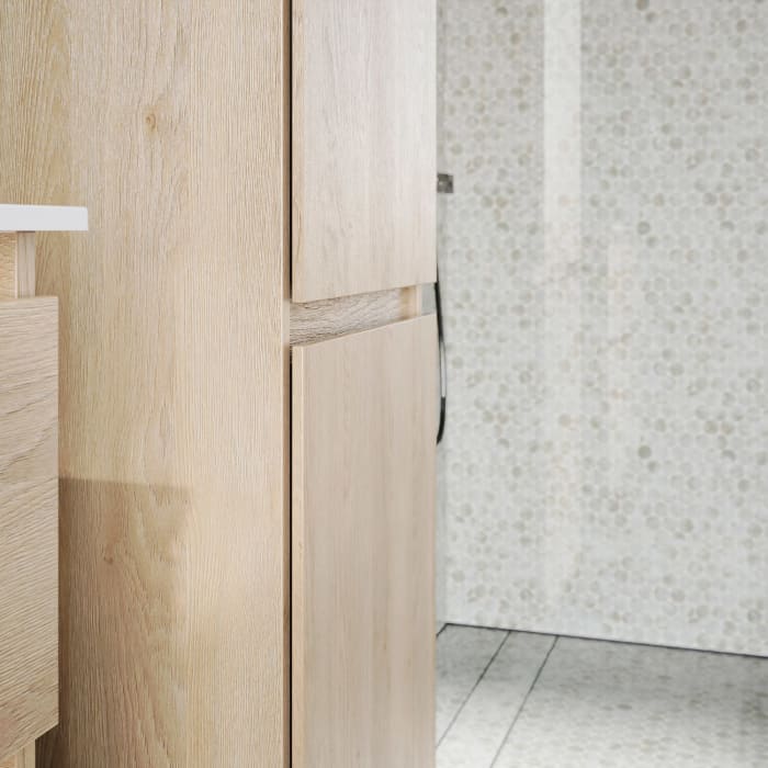 burgbad Lin20 Hochschrank 40 x 34,5 cm, mit 1 Tür, rechts