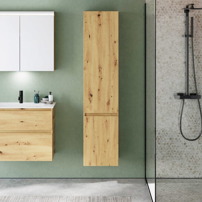 burgbad Lin20 Hochschrank 40 x 34,5 cm, mit 1 Tür, rechts