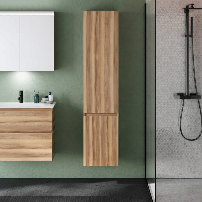 burgbad Lin20 Hochschrank 40 x 34,5 cm, mit 1 Tür, rechts