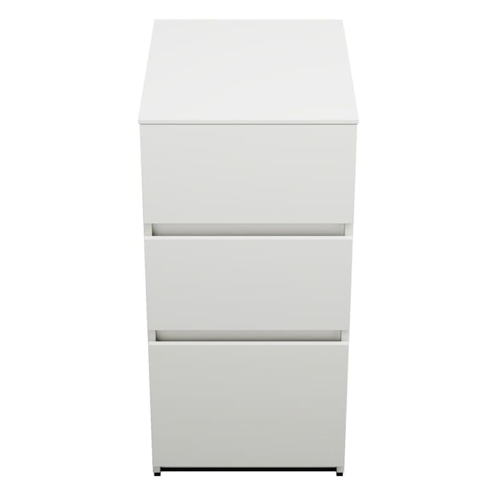 burgbad Lin20 Unterschrank 40 cm, 1 Auszug, 2 Schubladen