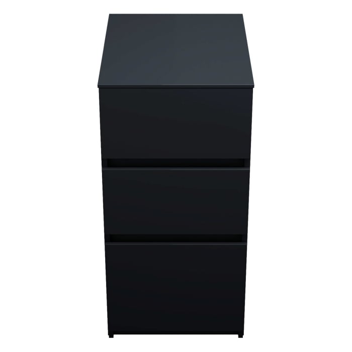 burgbad Lin20 Unterschrank 40 cm, 1 Auszug, 2 Schubladen