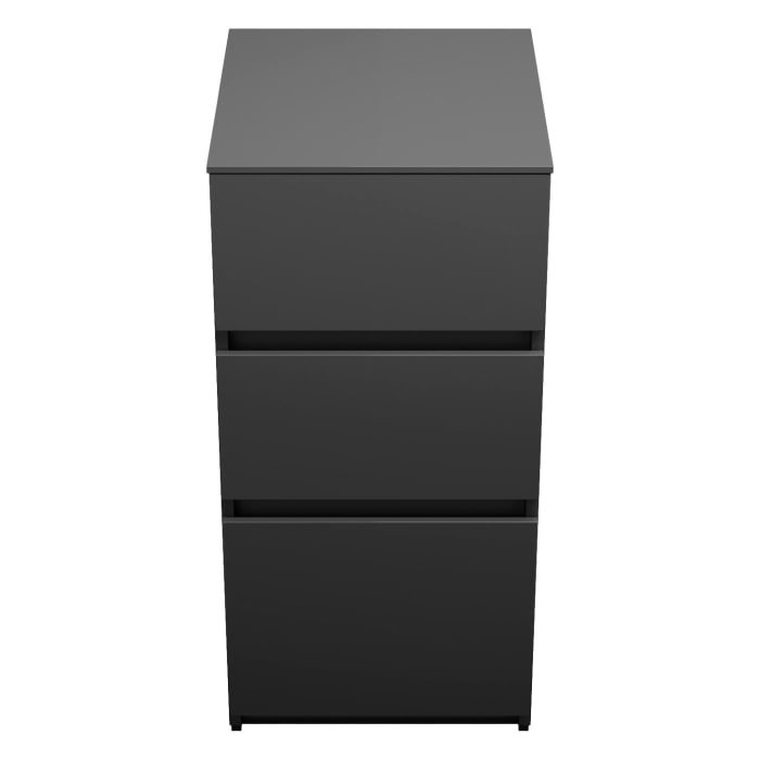 burgbad Lin20 Unterschrank 40 cm, 1 Auszug, 2 Schubladen