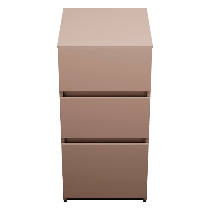 burgbad Lin20 Unterschrank 40 cm, 1 Auszug, 2 Schubladen