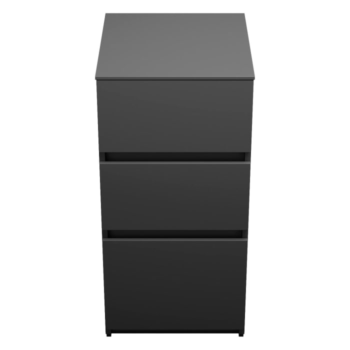 burgbad Lin20 Unterschrank 40 cm, 1 Auszug, 2 Schubladen